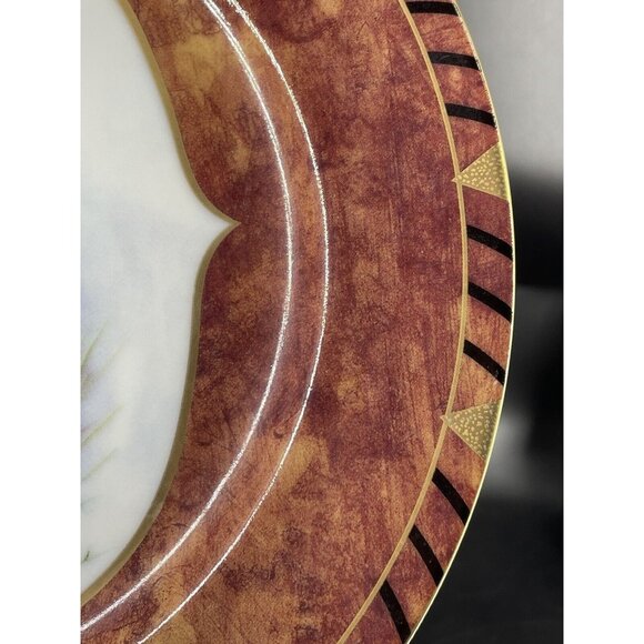 Lynn Chase African Portraits Gazelle 9.25" Luncheon Salad Dessert Plate - Picture 6 of 8